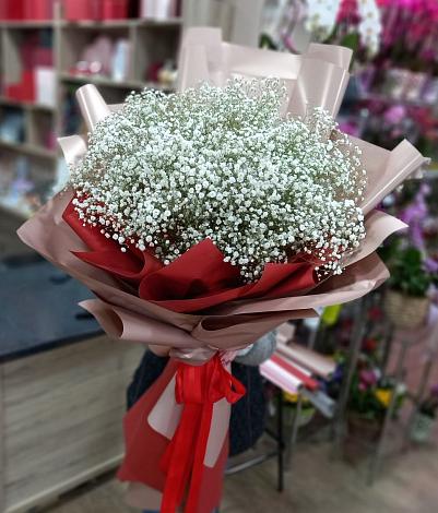 Букет цветов из: Гипсофила в Назарово