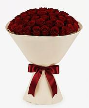 Букет 101 Бордовая роза Блэк Бакарра в Назарово