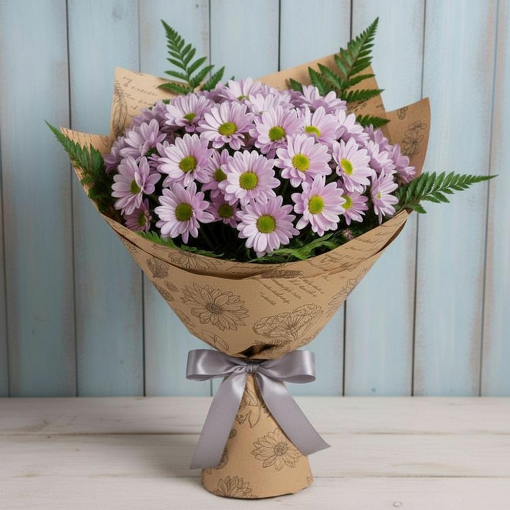Букет соблазн в Назарово Букет цветов из: Хризантемы в Назарово