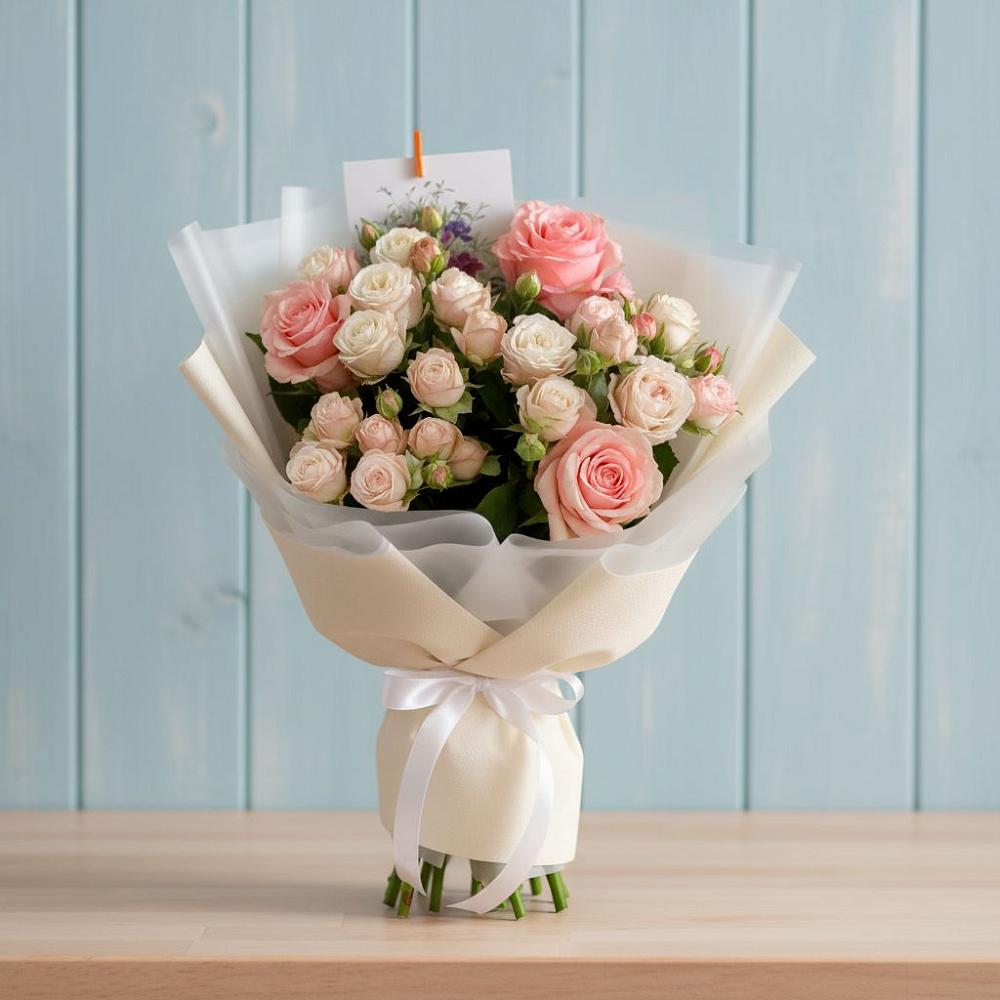 Букет цветов из: Розы в Назарово