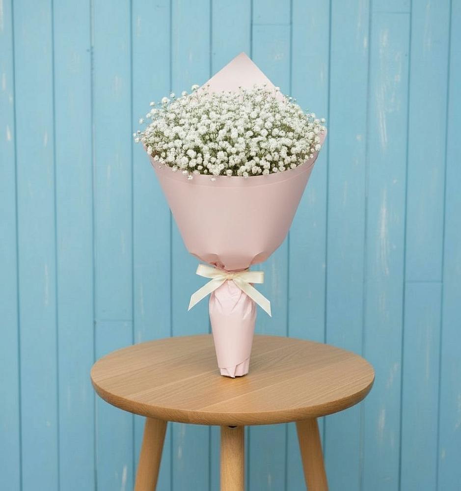 Букет Воздушное настроение в Назарово Букет цветов из: Гипсофила в Назарово