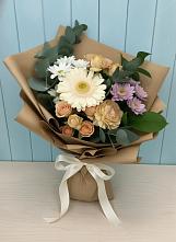 Букет цветов из:  Герберы и Хризантемы в Назарово
