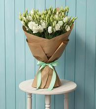 Букет Утренняя Свежесть в Назарово Букет цветов из:  Лизиантусы в Назарово