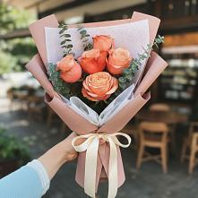 Букет персиковый аромат #REPLACE_PRED# Назарово Букет цветов из:  Розы #REPLACE_PRED# Назарово