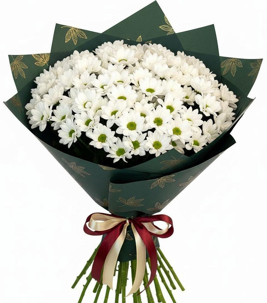 Букет море ромашек в Назарово Букет цветов из: Хризантемы в Назарово