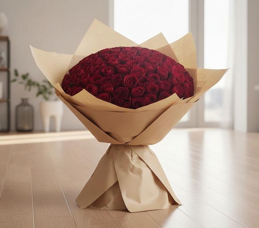 101 Красная роза в Назарово Букет 101 Красная роза в Назарово