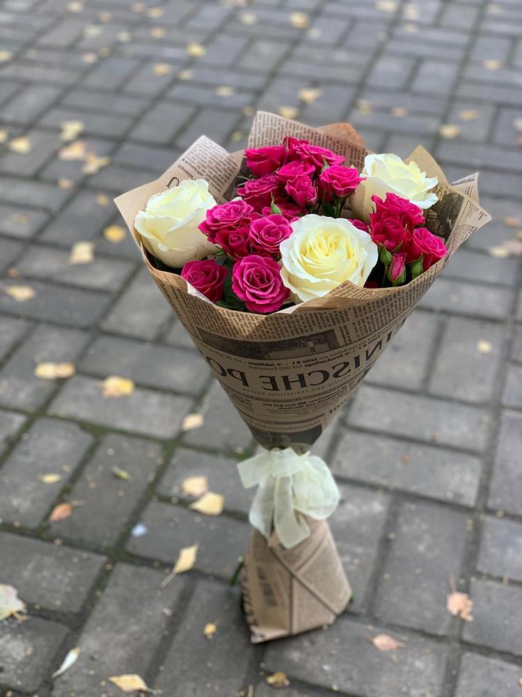 Букет Удивительный из роз в Назарово Букет цветов из: Розы в Назарово