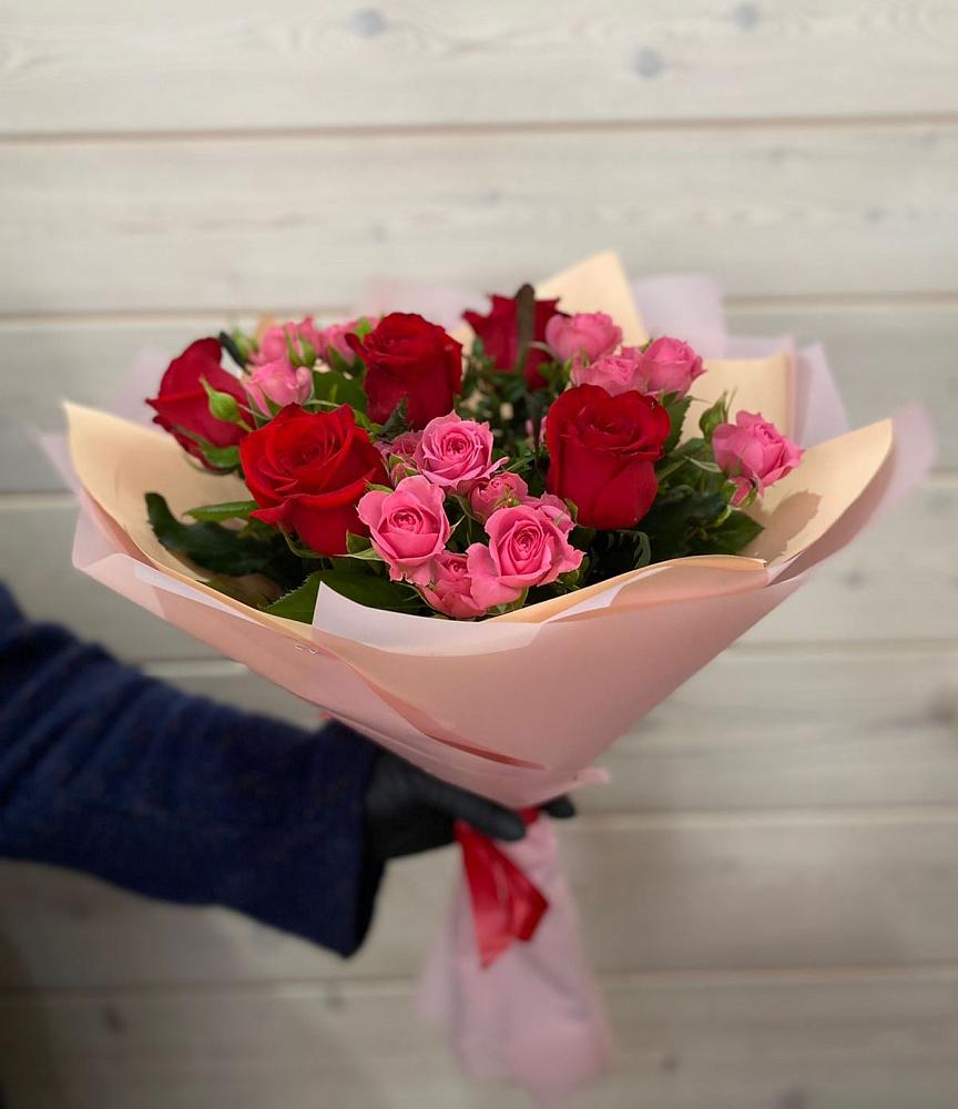 Букет тайны любви в Назарово Букет цветов из: Розы в Назарово