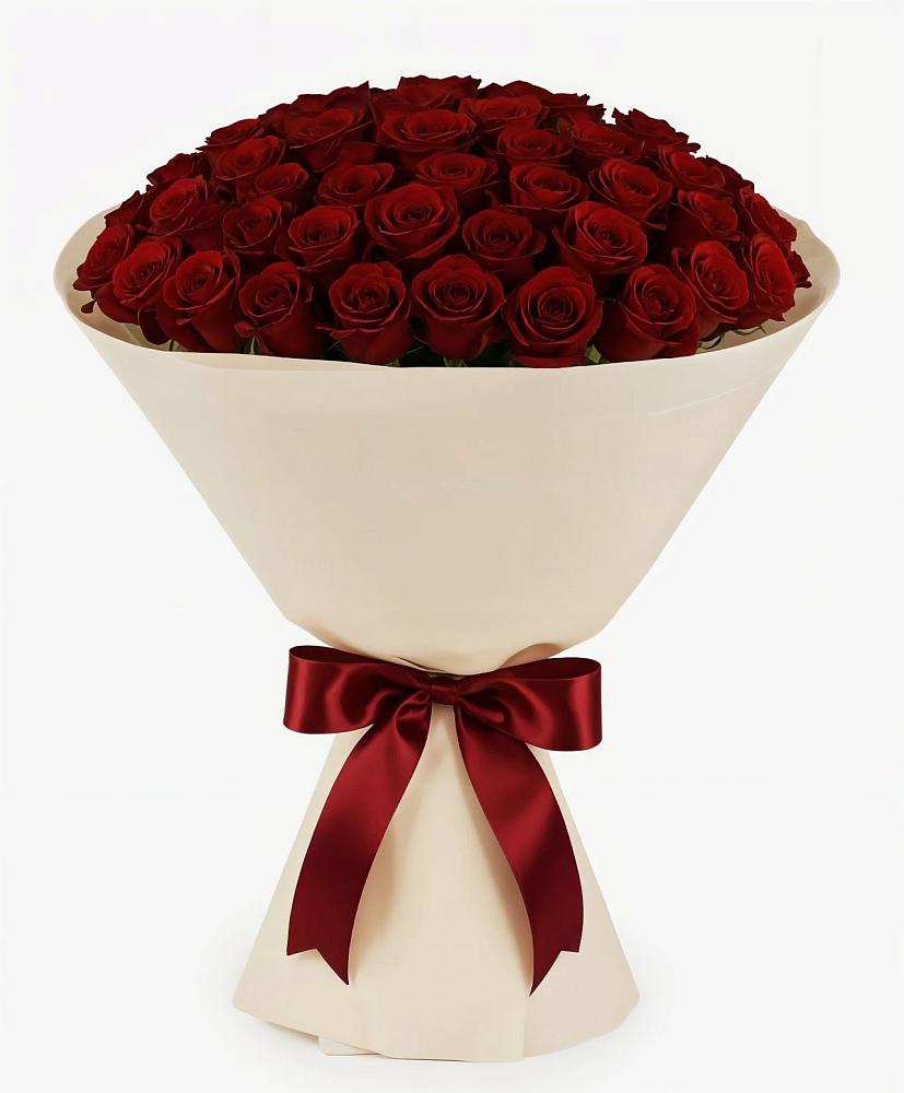 101 Бордовая роза Блэк Бакарра в Назарово Букет 101 Бордовая роза Блэк Бакарра в Назарово