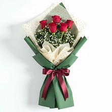 Букет рубиновое очарование в Назарово Букет цветов из:  Розы в Назарово