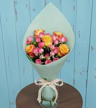 Букет Отличное настроение в Назарово Букет цветов из:  Розы в Назарово